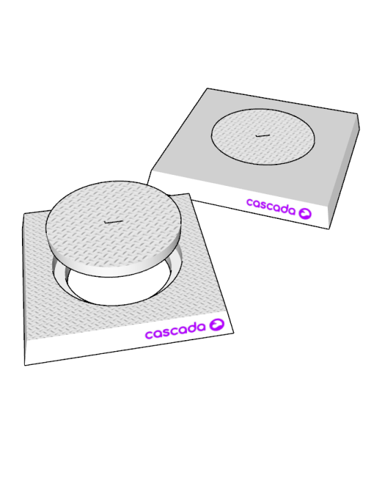 Square - Non-trafficable Access Covers