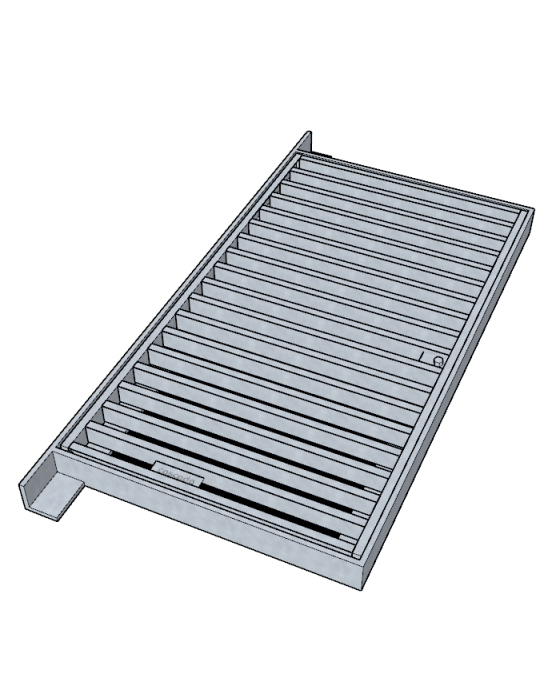 Galvanised Bar Grates